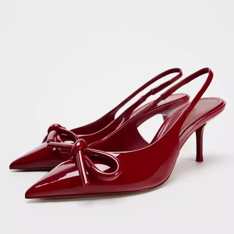 Daria - zapatos bajos para mujer con moño