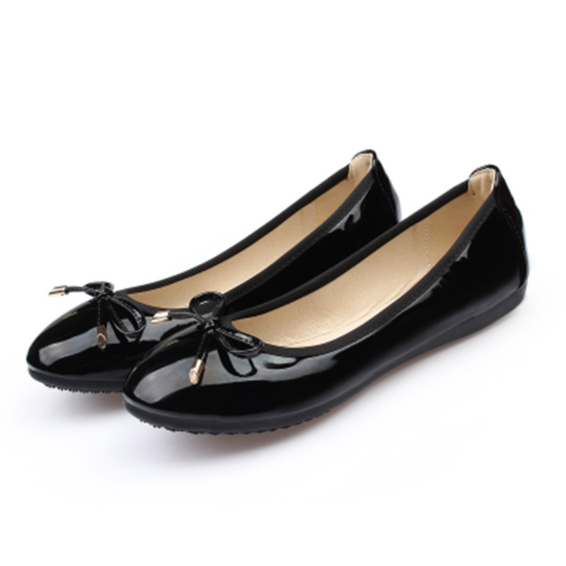 Melyssa - zapatos planos para mujer con moño