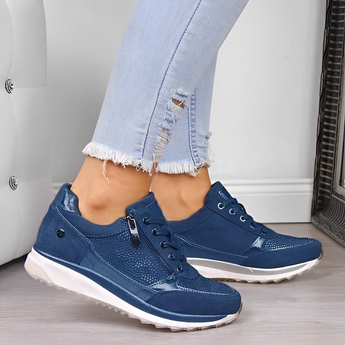 Pro Shoes - Zapatillas con cremallera