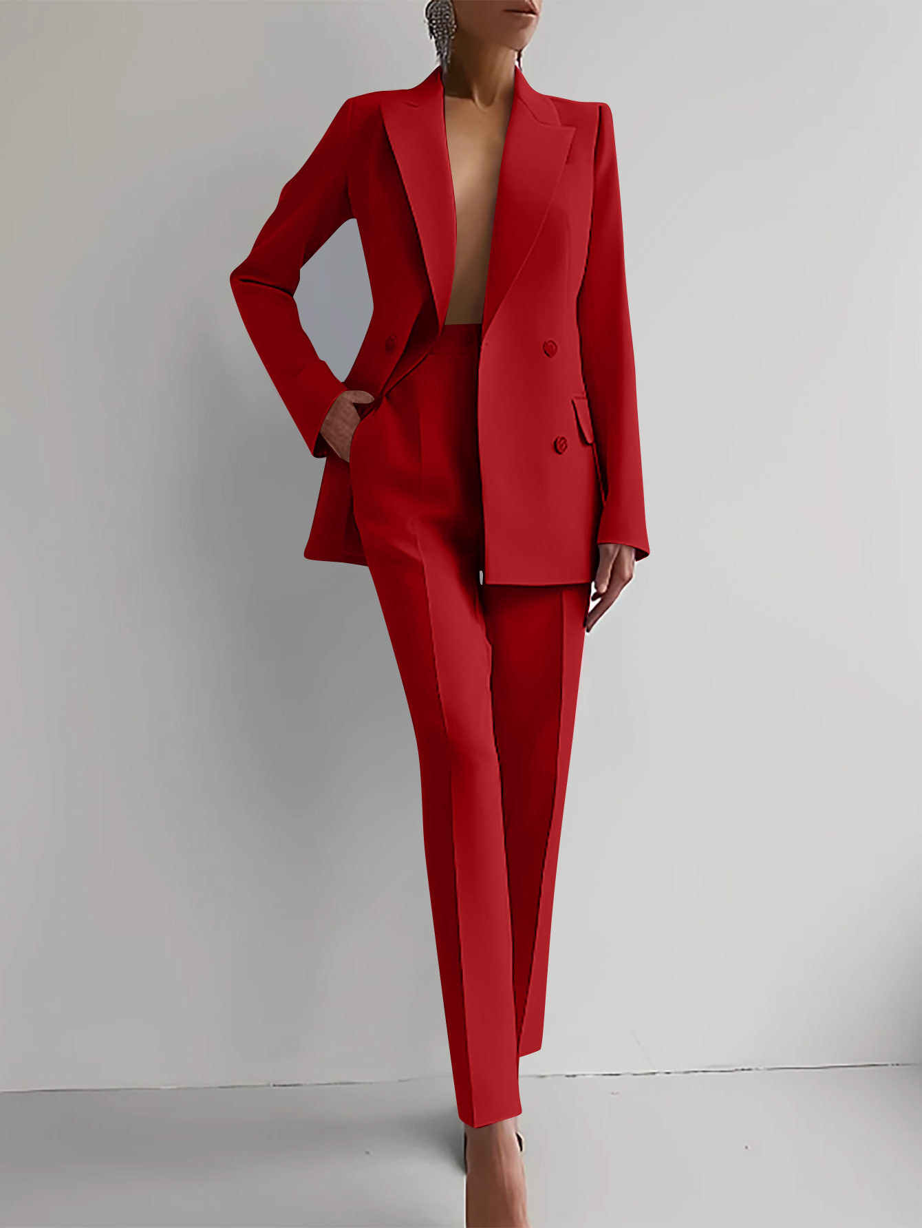 Marva - Conjunto blazer y pantalón para mujer