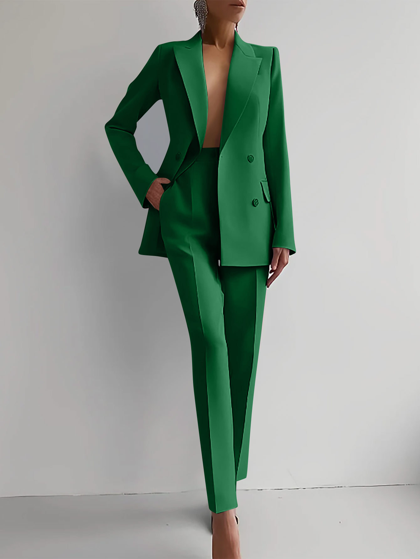 Marva - Conjunto blazer y pantalón para mujer