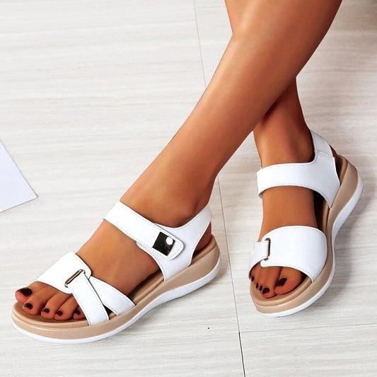 Dominika - Sandalias ortopédicas planas y de moda