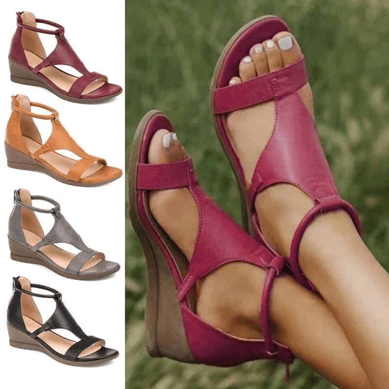 MoonFeet - Sandalias ortopédicas de cuña