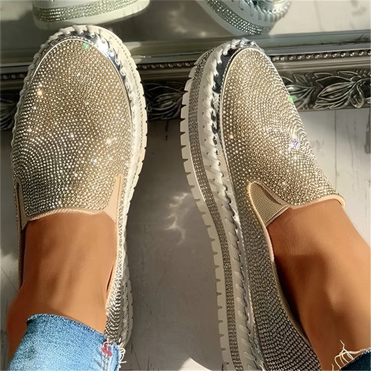 Candy Gem - Mocasines Diamante Brillantes