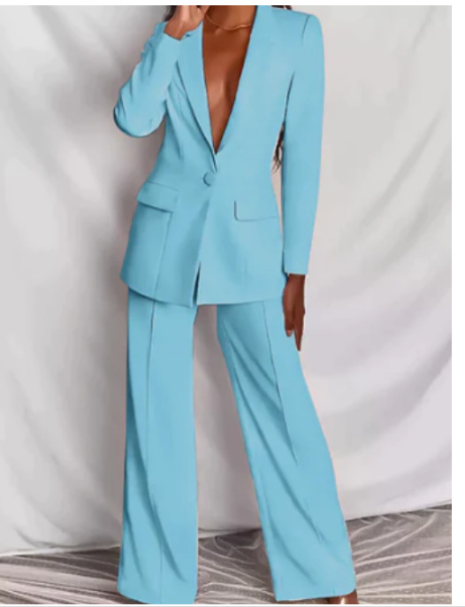 Marva - Conjunto blazer y pantalón para mujer