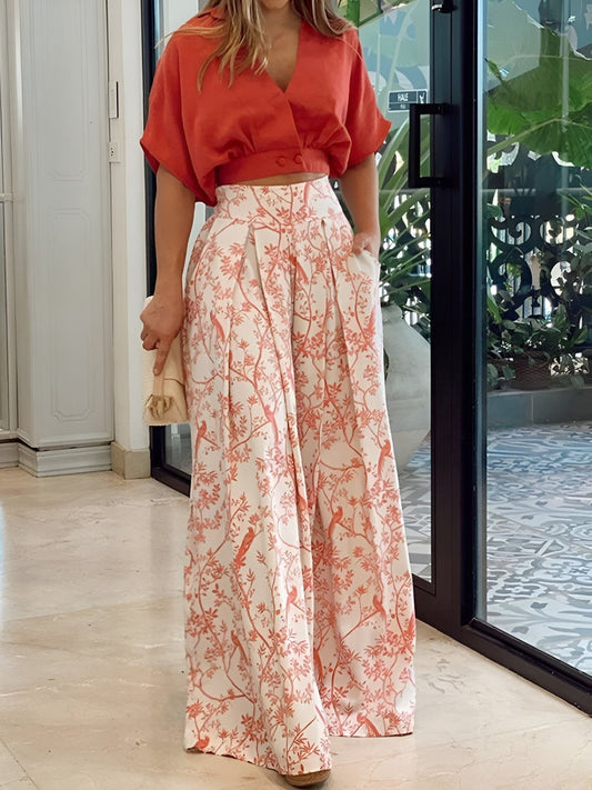 Scarlett - Conjunto de verano de dos piezas para mujeres