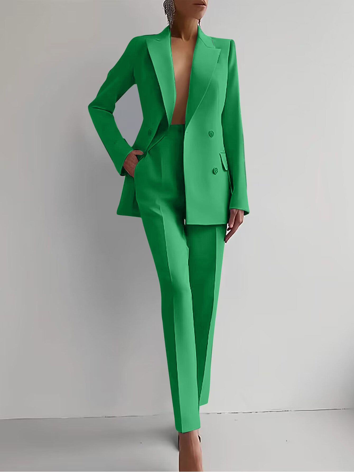 Marva - Conjunto blazer y pantalón para mujer