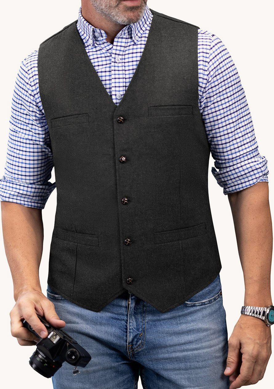Florent - Chaleco masculino elegante
