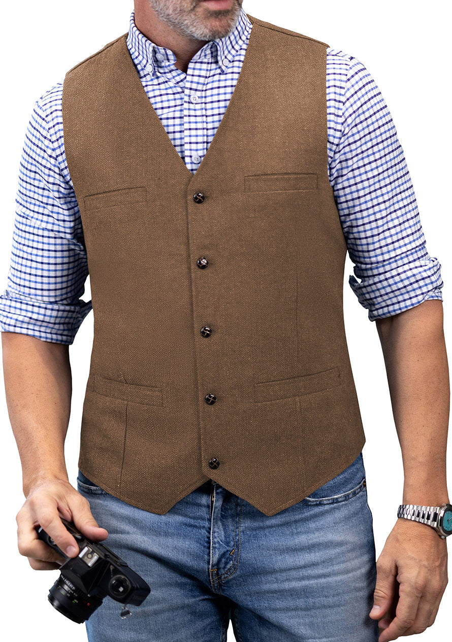 Florent - Chaleco masculino elegante