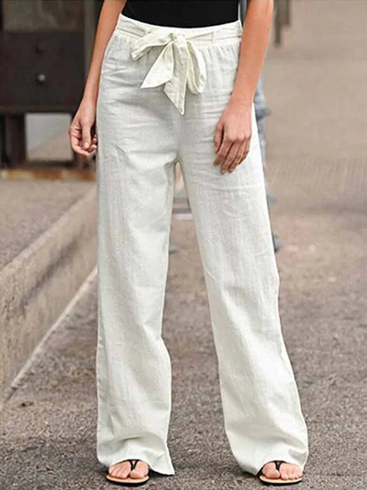 Cecilia - Pantalón de lino para mujer