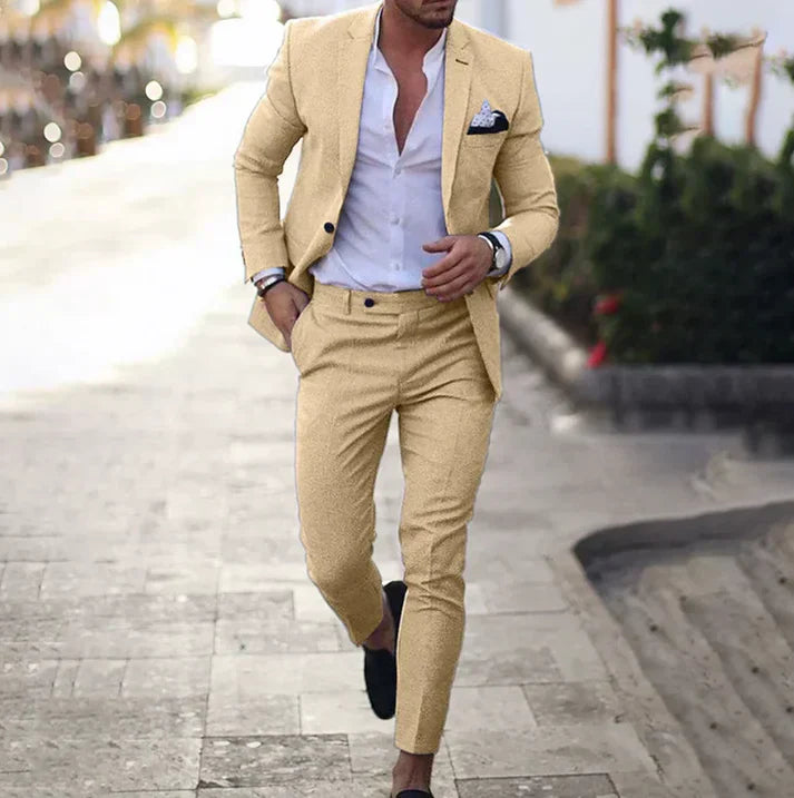 Jayceon - Blazer y pantalón para hombre