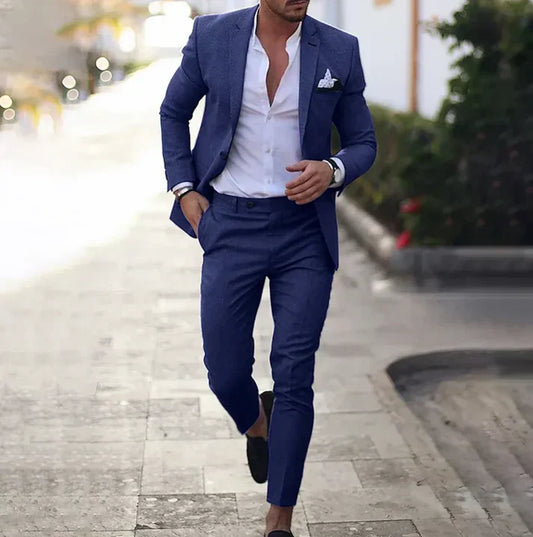 Jayceon - Blazer y pantalón para hombre