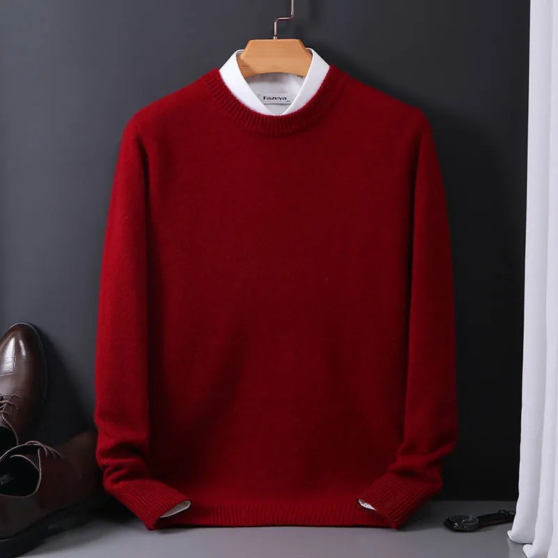 Jean | Suéter clásico de cachemira para hombre
