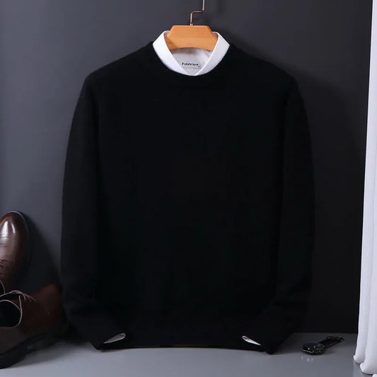 Jean | Suéter clásico de cachemira para hombre