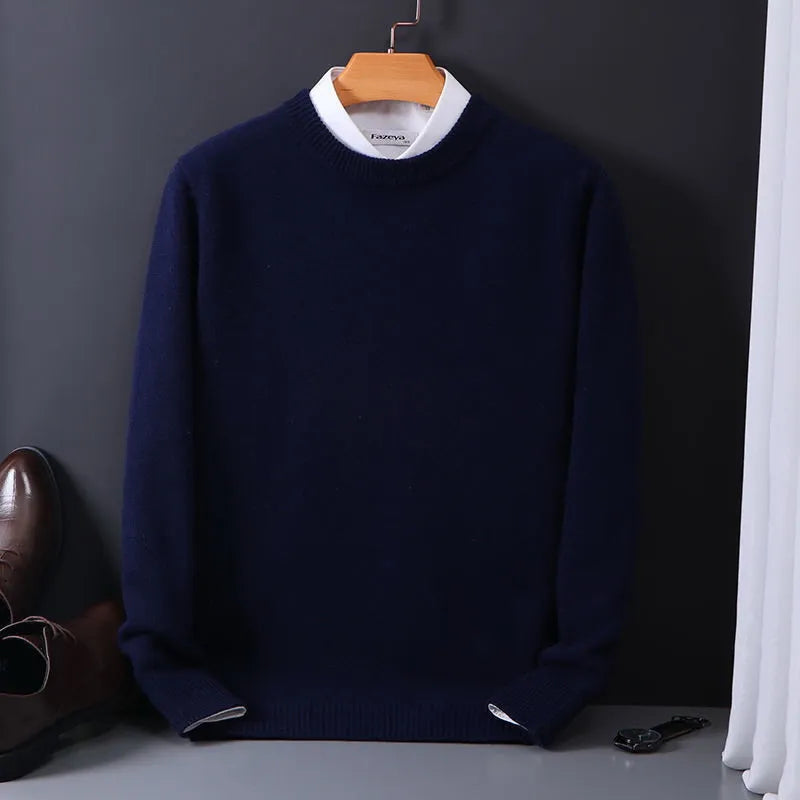 Jean | Suéter clásico de cachemira para hombre