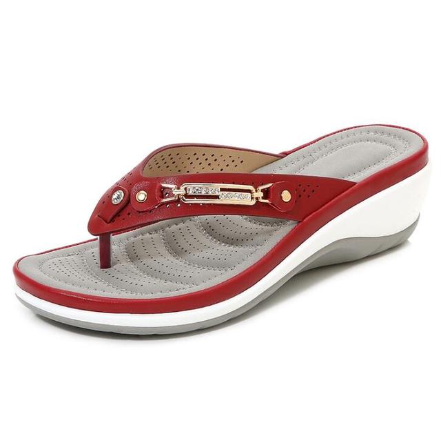 Darlene - Chanclas con tacón bajo