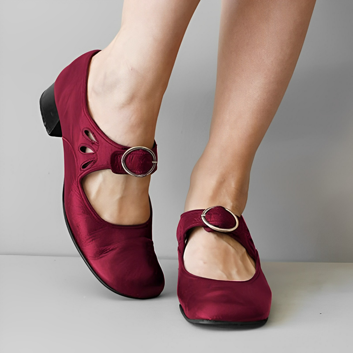 Velana - Zapatos sencillos con hebilla