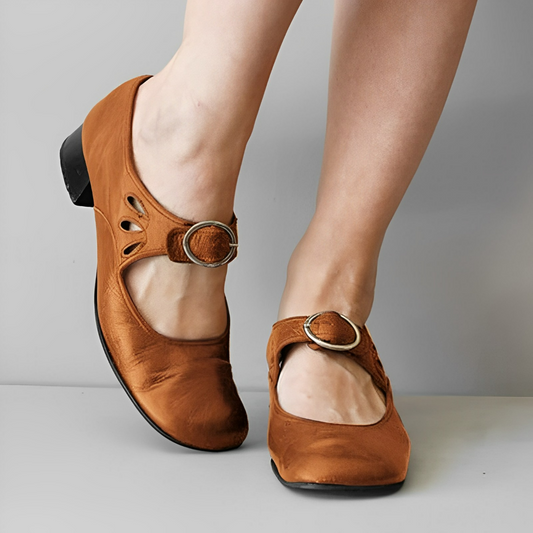 Velana - Zapatos sencillos con hebilla