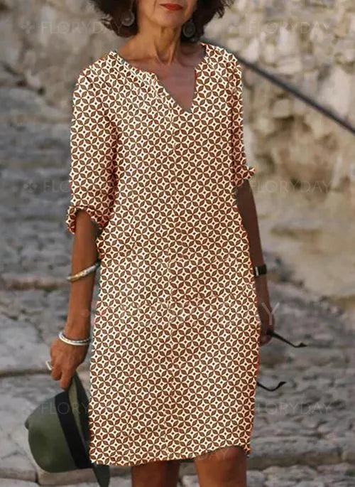 Brylee - Vestido midi para mujer