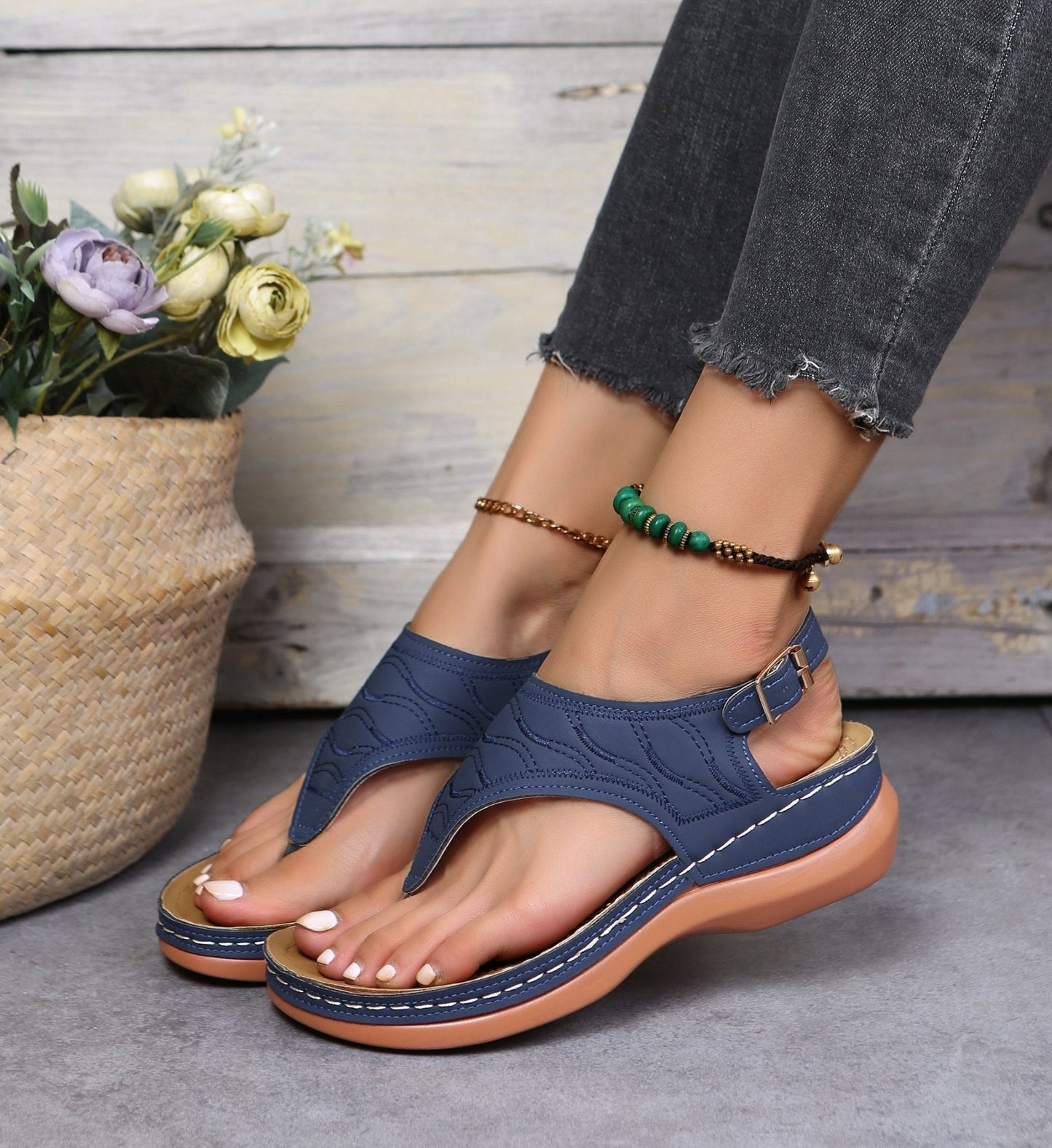 Aniek - Sandalias ortopédicas de moda